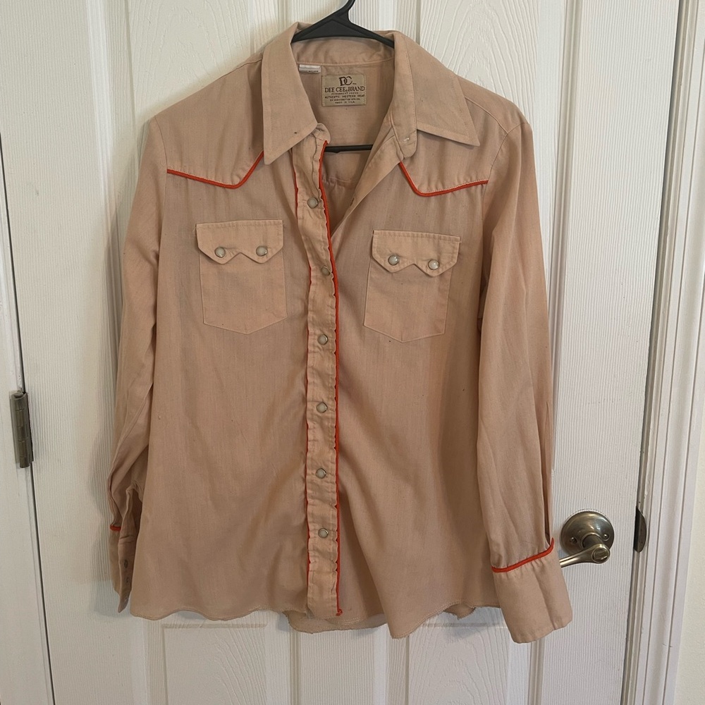 Dee Cee Brand Western Button Down M/L